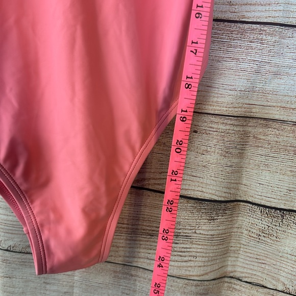 CUPSHE Salmon Pink Tie Waist One Piece - Picture 10 of 13